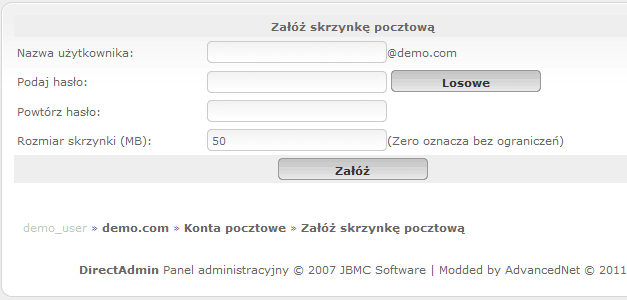 Zakładanie darmowego konta Zakładanie darmowego konta